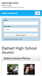 Mobile Screenshot of dalharthighschool.com